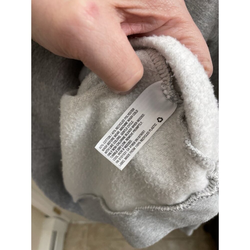 Jean Michel Basquiat Hoodie Boys L 14 Youth Gray Pullover Sweatshirt Fleece - Picture 10 of 10